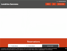 Tablet Screenshot of londrino.it